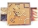 LOGICA GIOCHI Art. Go - Gioco da Tavolo Strategico in Legno - Scatola Richiudibile - Gioco Professionale
