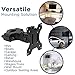 Mount-It! Universal VESA Pole Mount | Full Motion TV Pole Bracket | VESA 75 100 | Fits TVs or Monitors Up to 32 Inches