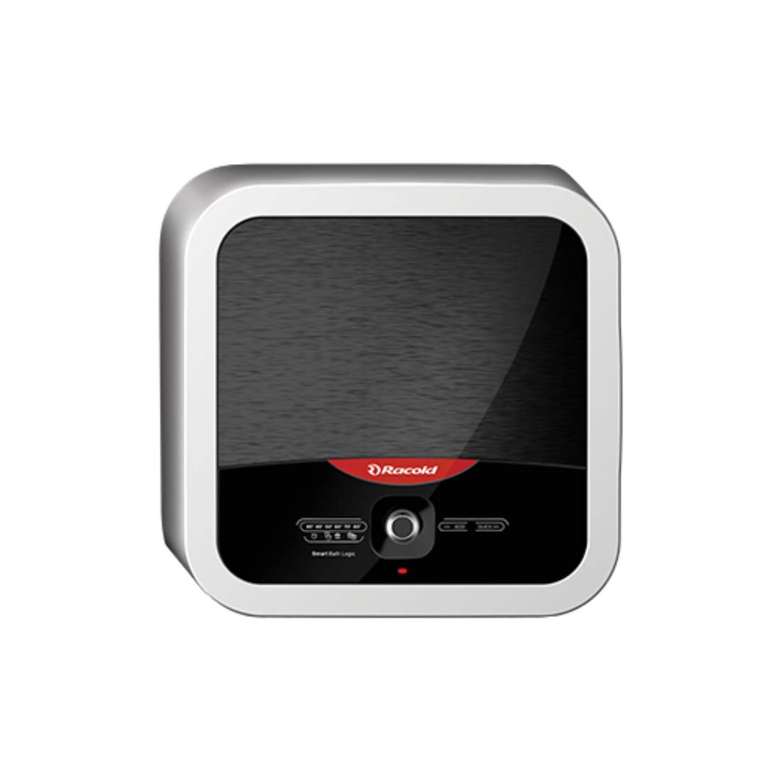 Racold Omnis Lux White body Black Panel Storage 2KW 10 Liter Vertical Water Heater-image-33