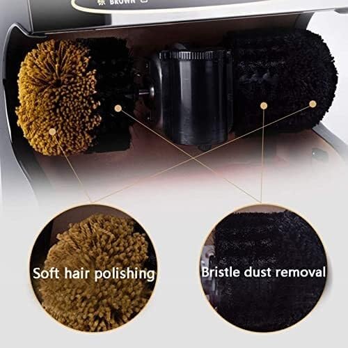 Automatic Shoe Polisher Machine with Induction Sensor, Dual-Brush Shoe Cleaning Polishing System for Home, Hotel Office Use, Electric Shoe Brush