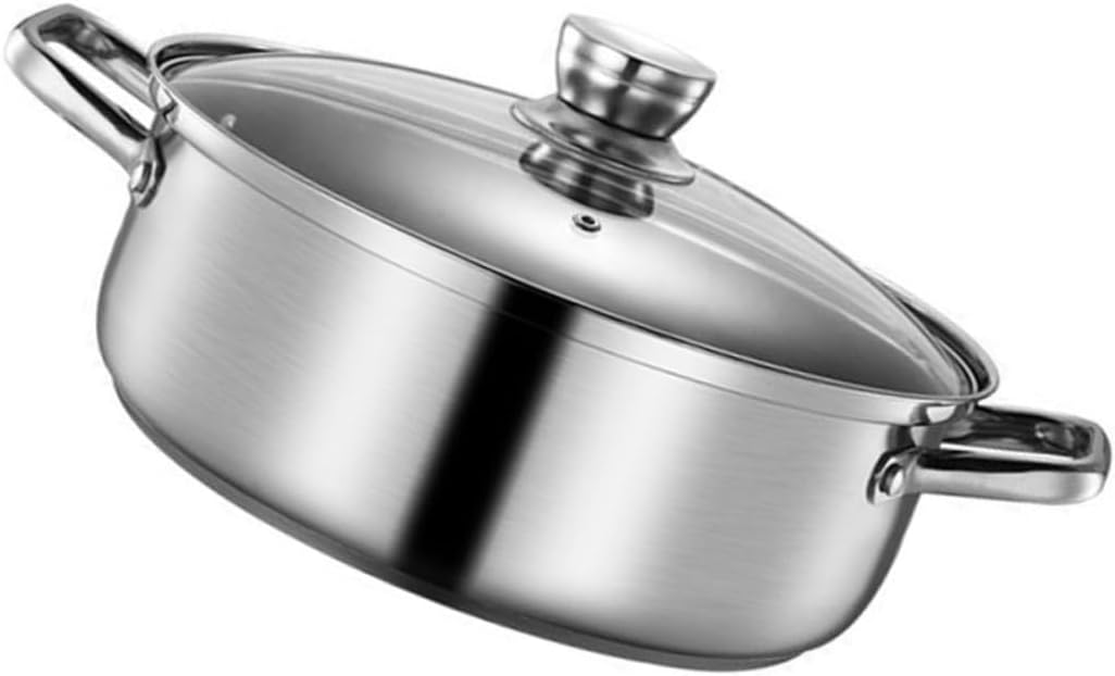 Induction Cooker Pot Stainless Steel Hot Pot Home Kitchenware Conduction Energy Efficient