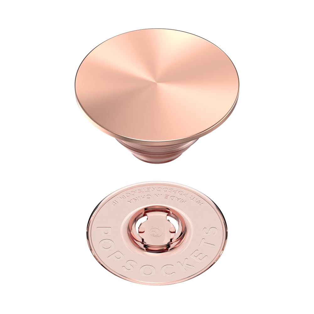 PopSockets: PopGrip - Rozkładany uchwyt i podstawka do telefonów oraz tabletów z wymiennymi krążkami PopTops - Aluminum Nigiri