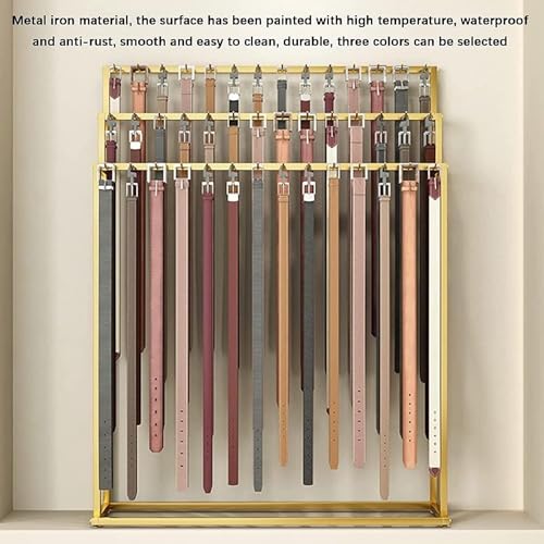 Porte-cravates suspendu à crochets pour optimiser le rangement - 4
