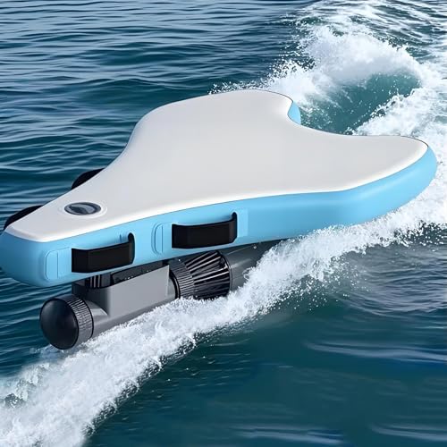 Bodyboard gonfiabili elettrici per adulti, tavola da surf elettrica Jet Board con elica/propulsore subacqueo da 10 A e 500 W, custodia, utilizzabile per 40-130 minuti, sport acquatici 500W10A