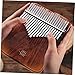 Toddmomy 2sets Kalimba Bridge Replacement Wood Thumb Piano Bridges Key Kalimba Smooth Finish Design for Enhancing Sound Quality