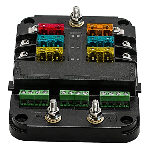 Porte-fusible ABS et cuivre pour sécuriser l'électricité du bateau et du van