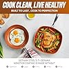 Quality Cookware: Your Kitchen’s Best Friend 5 Gotham Steel 12 Pc Ceramic Cookware Set Nonstick, Ceramic Pots and Pans Set Non Stick with Steamer for Cooking, Non Toxic PFOA PFOS Free, Ergonomic Stay Cool Handles, Oven & Dishwasher Safe, Copper #4