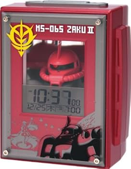 【希少】ガンダム シャア ザク 目覚まし時計 Amazon.co.jp: MS-06S アラームクロック シャア ザク : おもちゃ