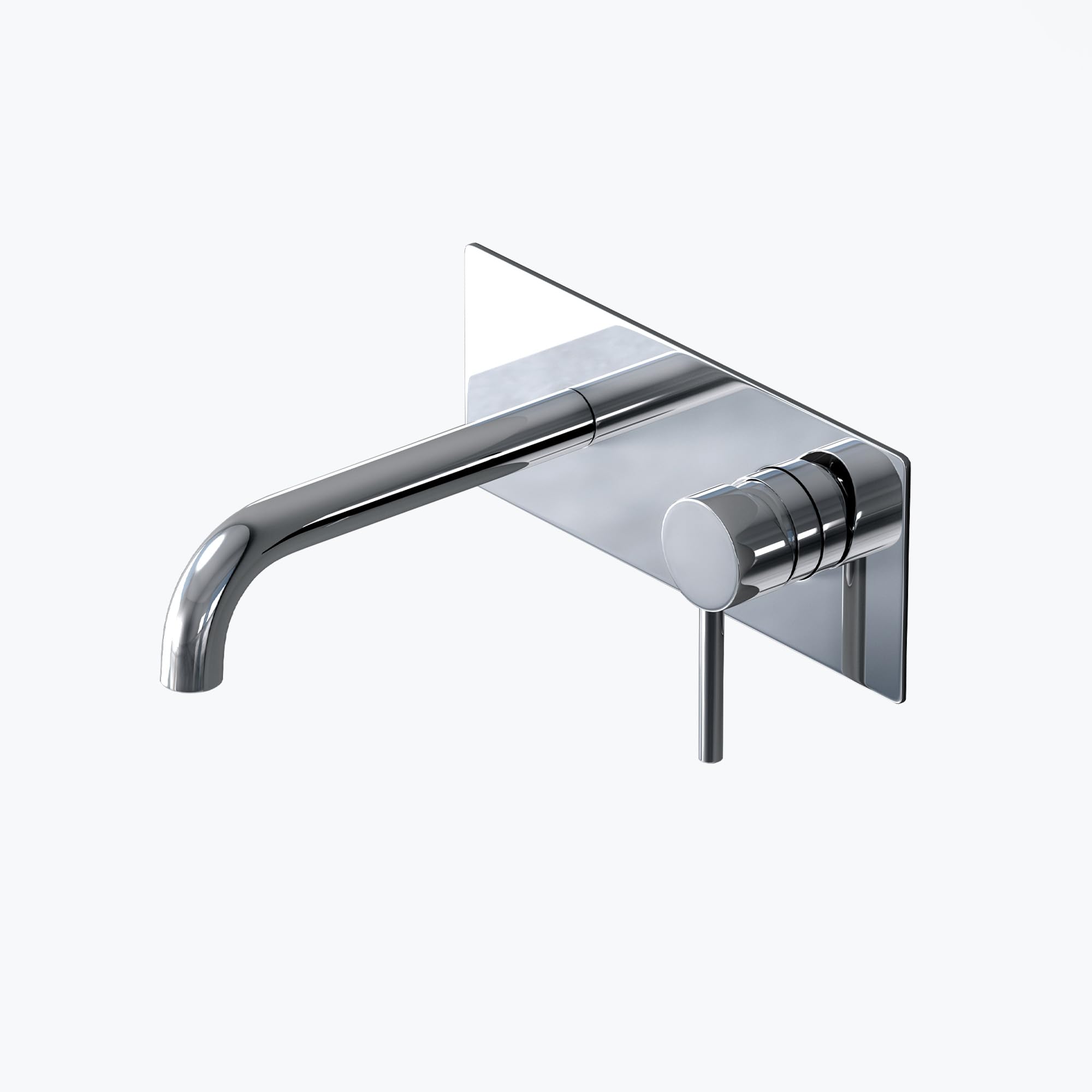 Robinet encastré chrome Mai & Mai W112 pour vasque et lavabo de salle de bain moderne