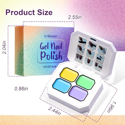 Set de Gel para Uñas Gradient con 16 Colores Brillantes miniatura 7