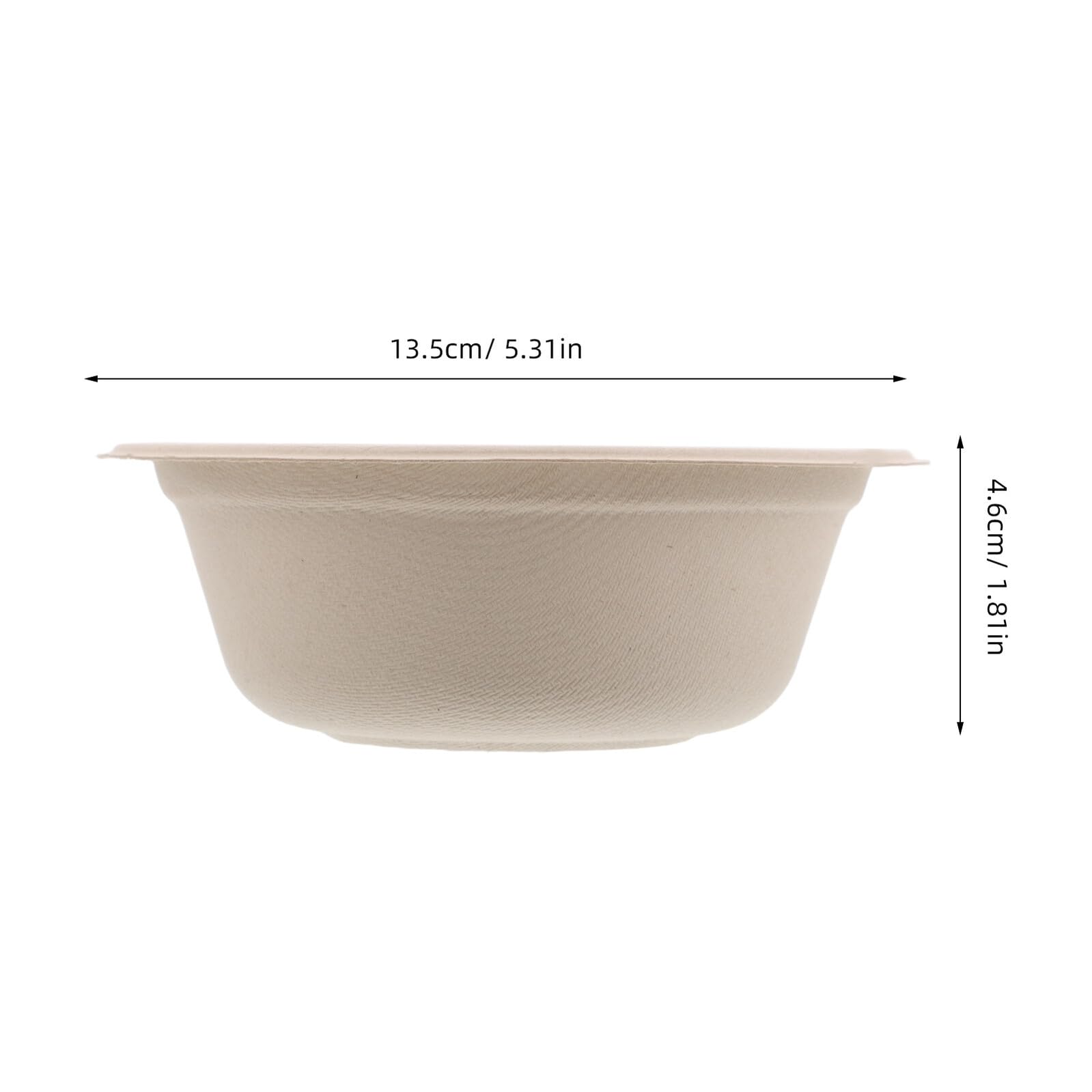 SUPVOX Lot de 100 Gamelles Jetables pour Animaux 350 ML Bol Portable en Papier Anti-Déversement pour Chiens et Chats Gamelles de Voyage Pratiques et Hygiéniques pour Nourriture et Eau