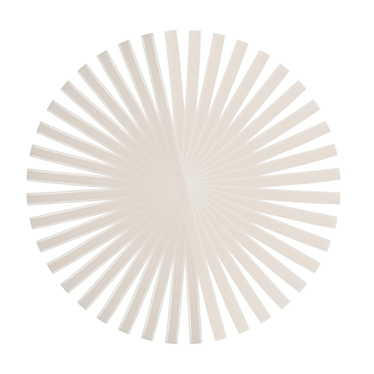 STOBAZA 40pcs Welding Rod Plastic Welder Repair Kit Welding Sticks Plastic Rods Plastic Welding Pp White