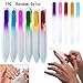 7PC Acrylic Nail Art Tips Builder Painting Brushes Pen Set,1PC Nail File Cuticle Pusher Buffer Block Brush,100Pcs Nail Extension Forms,1 Box Nail Decorations Charms 3 Sheets Nail Stickers (AB003A)