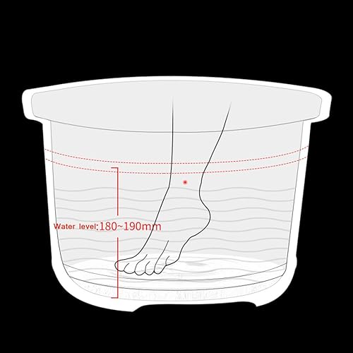 Miniatura 7 de GIUIN Barril de madera para pies de spa de madera maciza, barriles de roble para spa de pedicura, cuenco de pedicura, barril de baño para pies