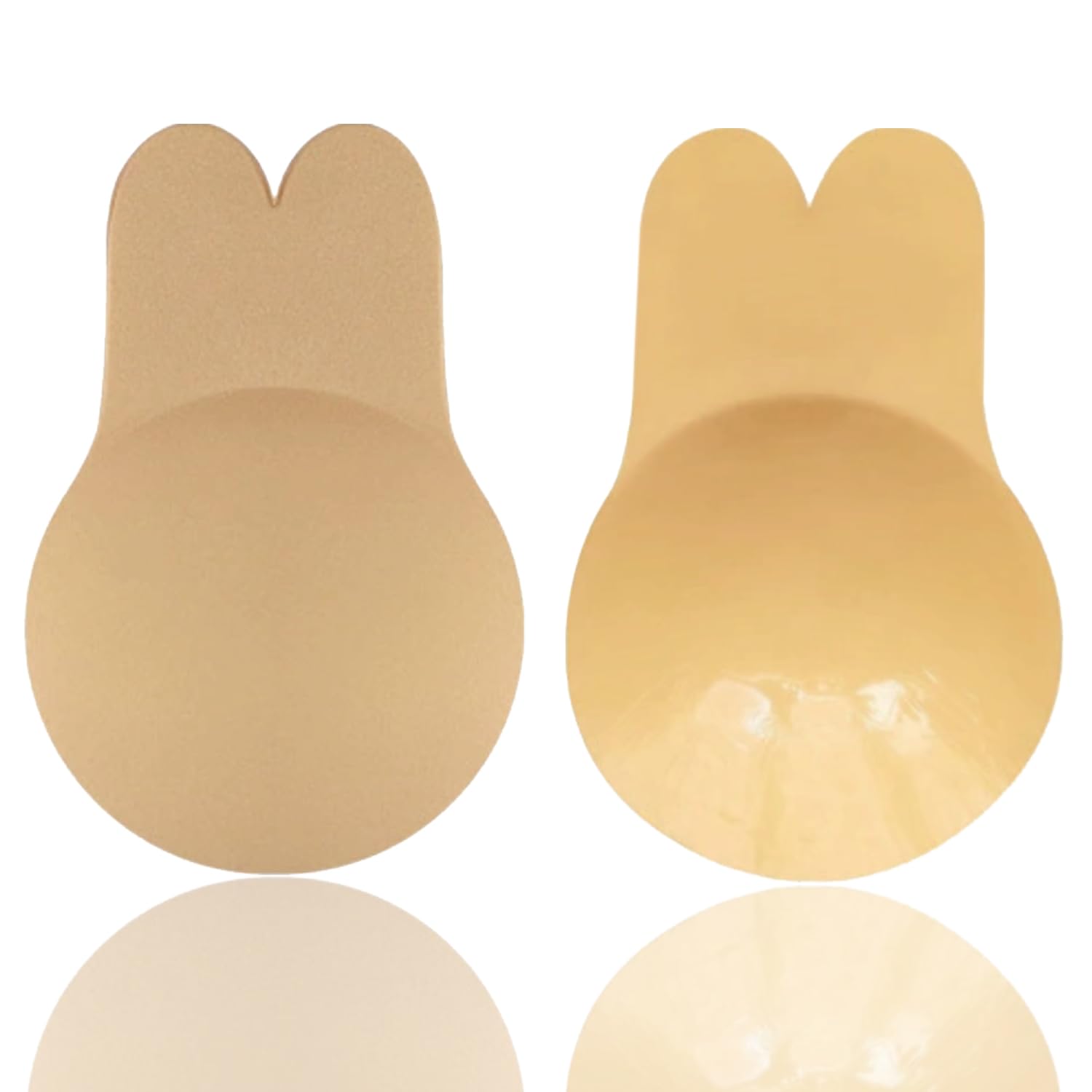 Adhesive Bra Without Straps Push Up Strapless Backless Bra Large Breast and Small Breasts Sticky Bra Adhesive Bra for Backless Dress Invisible Skin Friendly Reusable for Wedding Dress Women