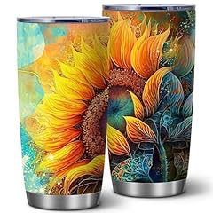 Alcohol Ink Sunflower