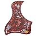 Battipenna per chitarra, battipenna per chitarra Adesivo autoadesivo Protezione per fiori e uccelli Accessori universali Adatto per pickup per chitarra con adesivo decorativo per chitarra