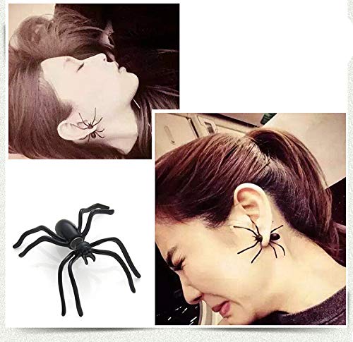 Spider Earrings for Women - Scary & Funny Halloween Decorations & Cosplay Party Supplies2