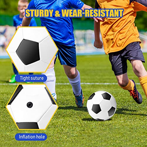 Chitidr 8 Pcs Sport Balls Set Basketball Football Volleyball Soccer Ball With 2 Pcs Sport Equipment Bags And 2 Pcs Pumps #TOP2