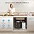 600GPD Reverse Osmosis Water Filter, MIZUDO Pureflo 8 Stage Tankless Reverse Osmosis System, 3:1 Pure to Drain, Compact RO System Under Sink for Home Drinking Water Filtration, Reduce TDS/Fluoride