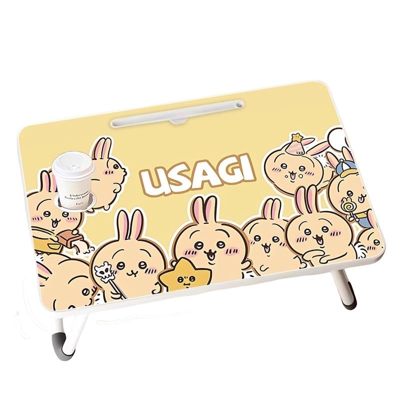 Amazon.co.jp: ちい'かわ 多機能折りたたみテーブル ハチワレ うさぎ