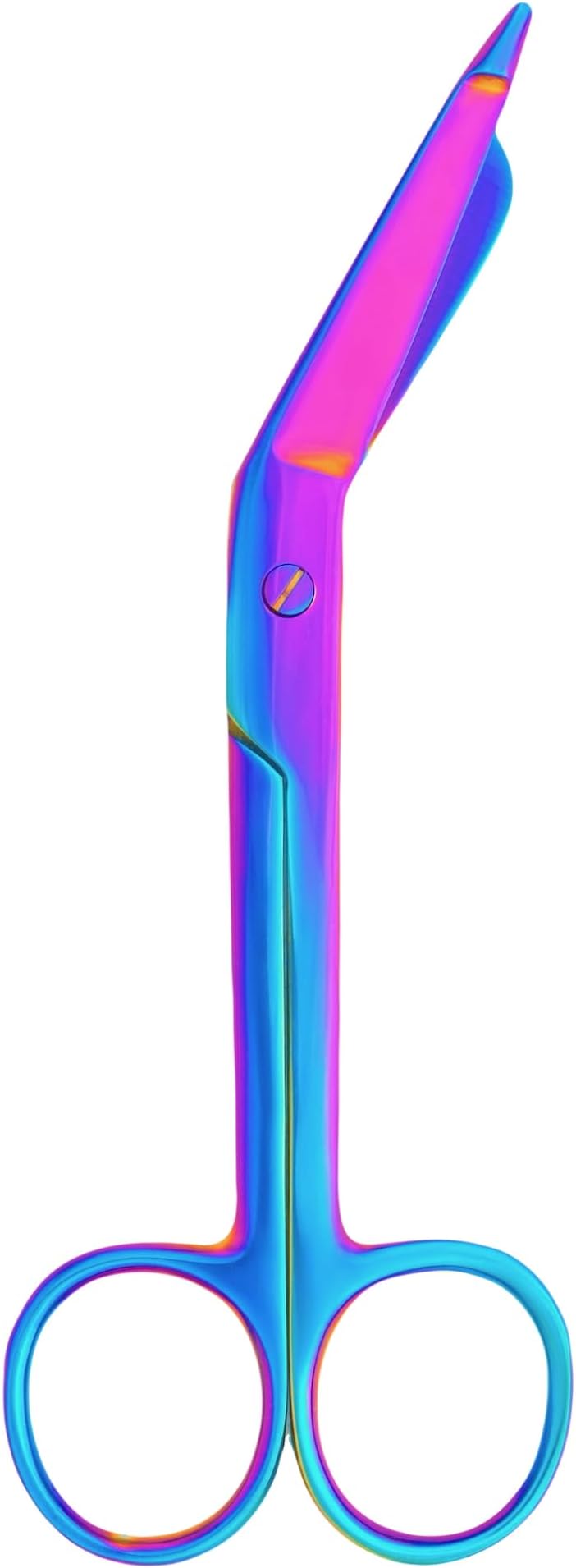 Nursing Bandage Scissors 5.5" Multi Color Rainbow Veterinary Nurse Scissors, Stainless Steel Ideal for First Aid, Nurses, Medical Students, Paramedics, Vets, Utility First Aid (A2ZSCILAB)