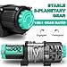 Zostera 4500lbs ATV/UTV Winch with Synthetic Rope, Electric Boat Trailer Winch 12V, Waterproof Winch with 2 Wireless Remotes &Wired Switch,with Mounting Plate,Aluminium Fairlead