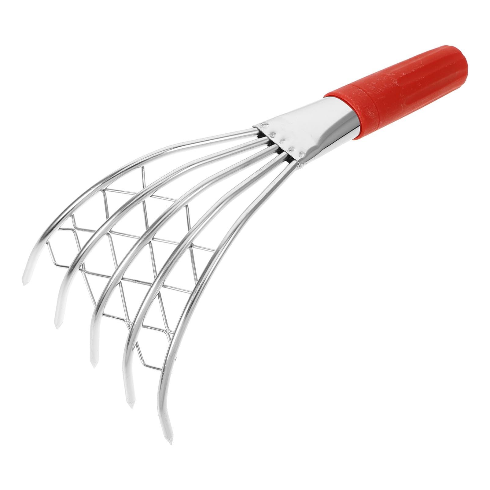 BESPORTBLE 3stücke Titel Muschelrechen Mit Griff Robuster Edelstahlrechen Für Strandmuscheln Und Krabben Ergonomisches Design Für Einfaches Graben Und Ausheben Von Meeresfrüchten