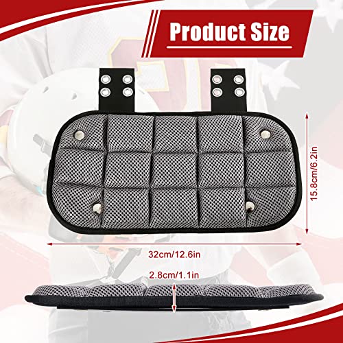 Deekin Football Backplates Back Plate Football Accessories Lower Back Pads For Football Players With Impact Foam Backing For Youth And Adult #TOP1