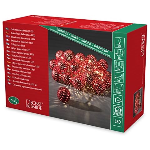 Konstsmide Indoor 24 LEDs Moroccan Light String Cover