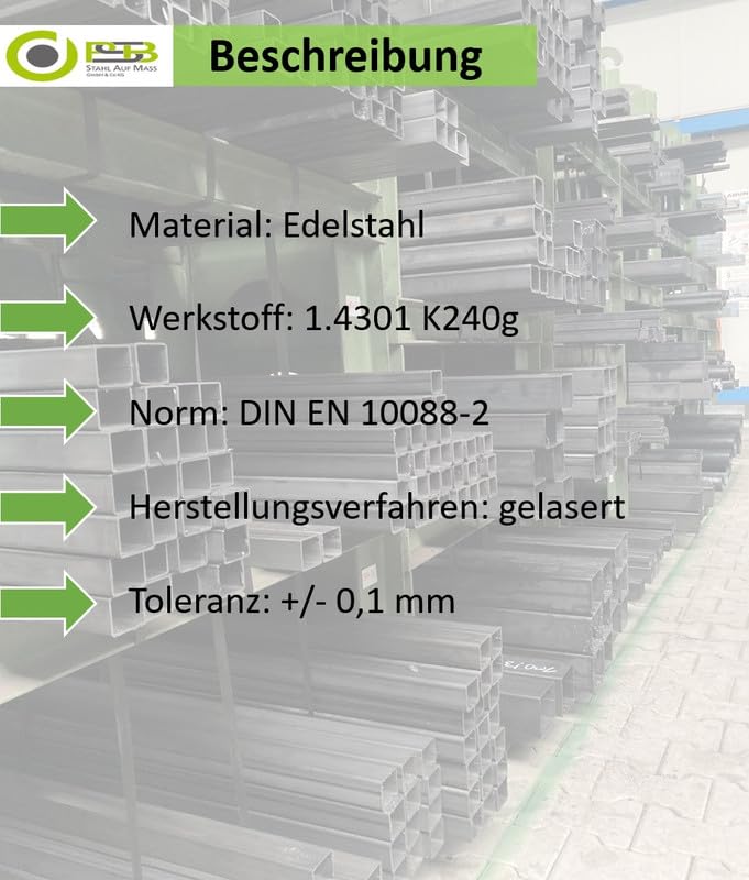 Edelstahl Deckel In Platten Für Die Metallbearbeitung Online - Foto 5