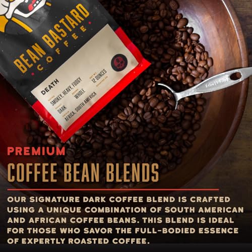 Bean Bastard Coffee DEATH Blend Dark Roast Coffee Beans miniatura 4