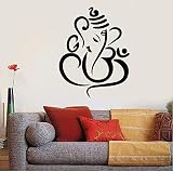 JIAOJIA Classic Wall Sticker for Living Room Bedroom Decor Art Home Decoration Ganesha Elephant Indi