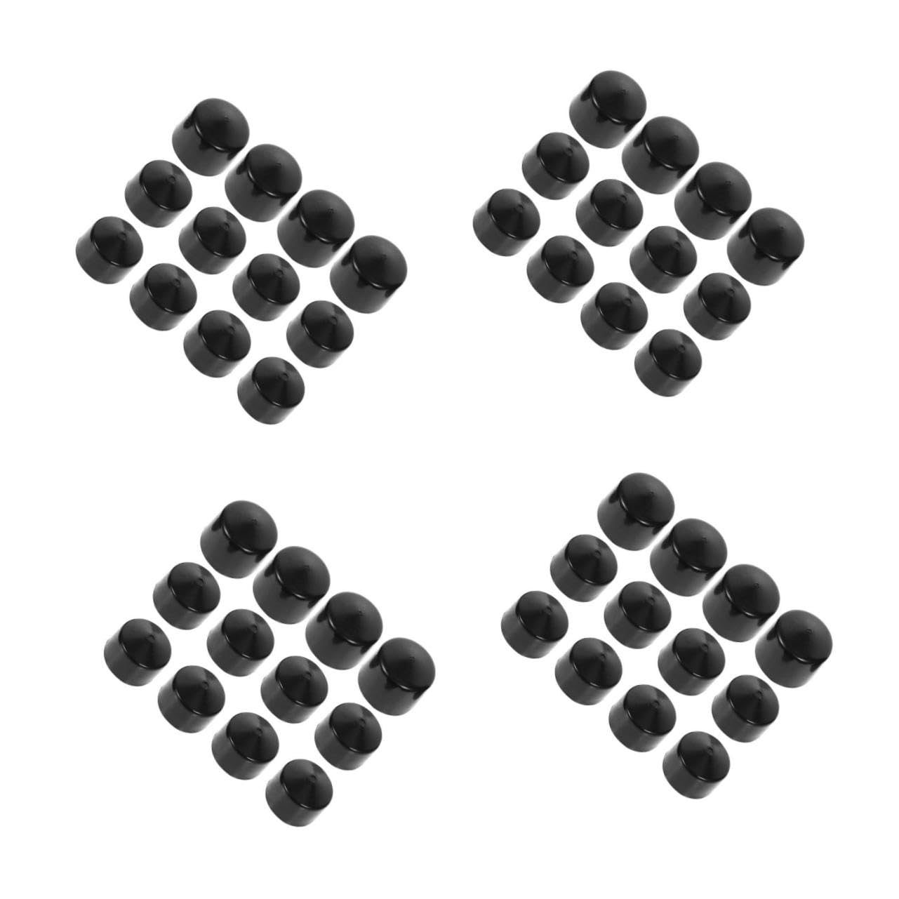 TOYANDONA Repuesto para Camiones de Monopatín Accesorios de Reemplazo de Copas de Pivot para Skateboard Color Negro Compatible Mayoría de Camiones de Skate