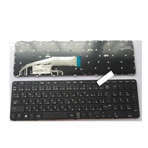 米国ノートパソコンのキーボード HP 用 ProBook 450 G3/450 G4/455 G3/455 G4/470 G3/470 G4 HSTNN-Q95C/Q03C 650 655 G2 455 G3(Orange)