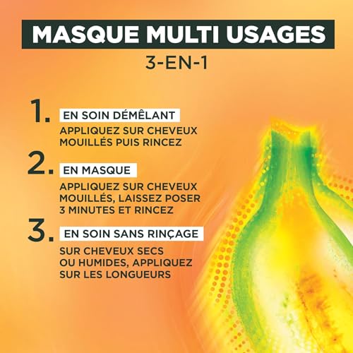 Masque Nourrissant Cheveux Secs Hair Food Banane Fructis Le Pot 320ml - vue 5
