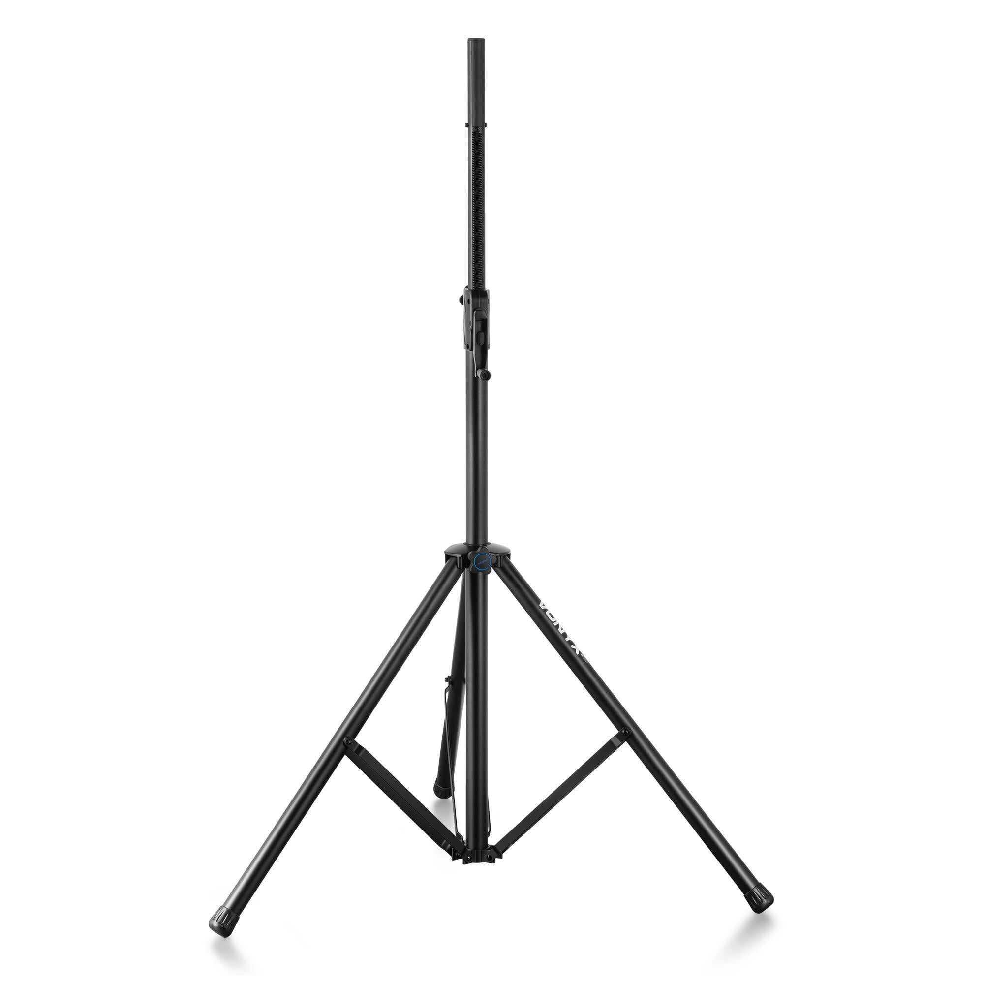 Pack de 2 Pieds d’Enceintes Vonyx LS93 - Wind-Up Réglables 134 à 205 cm | Capacité 70 kg/Pied | Support Haut-Parleur Pro pour DJ, Scène & Événementiel