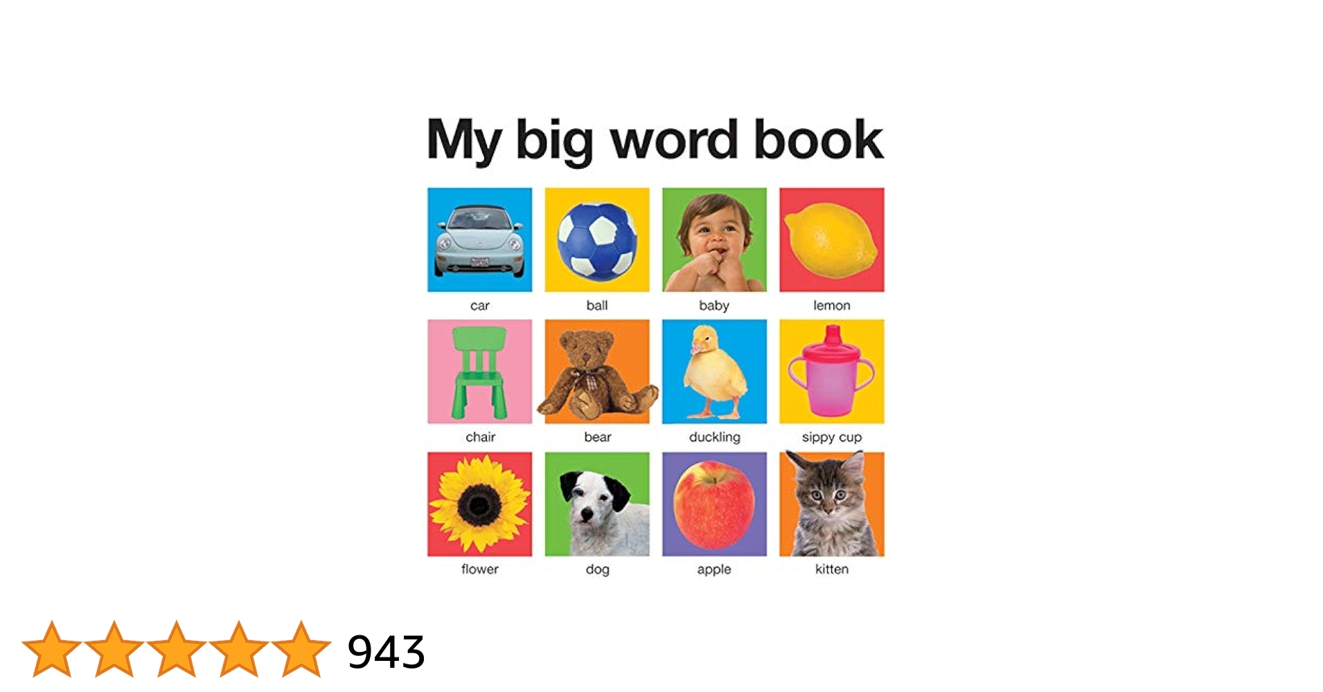 Amazon.com: My Big Word Book (casebound) (My Big Board Books