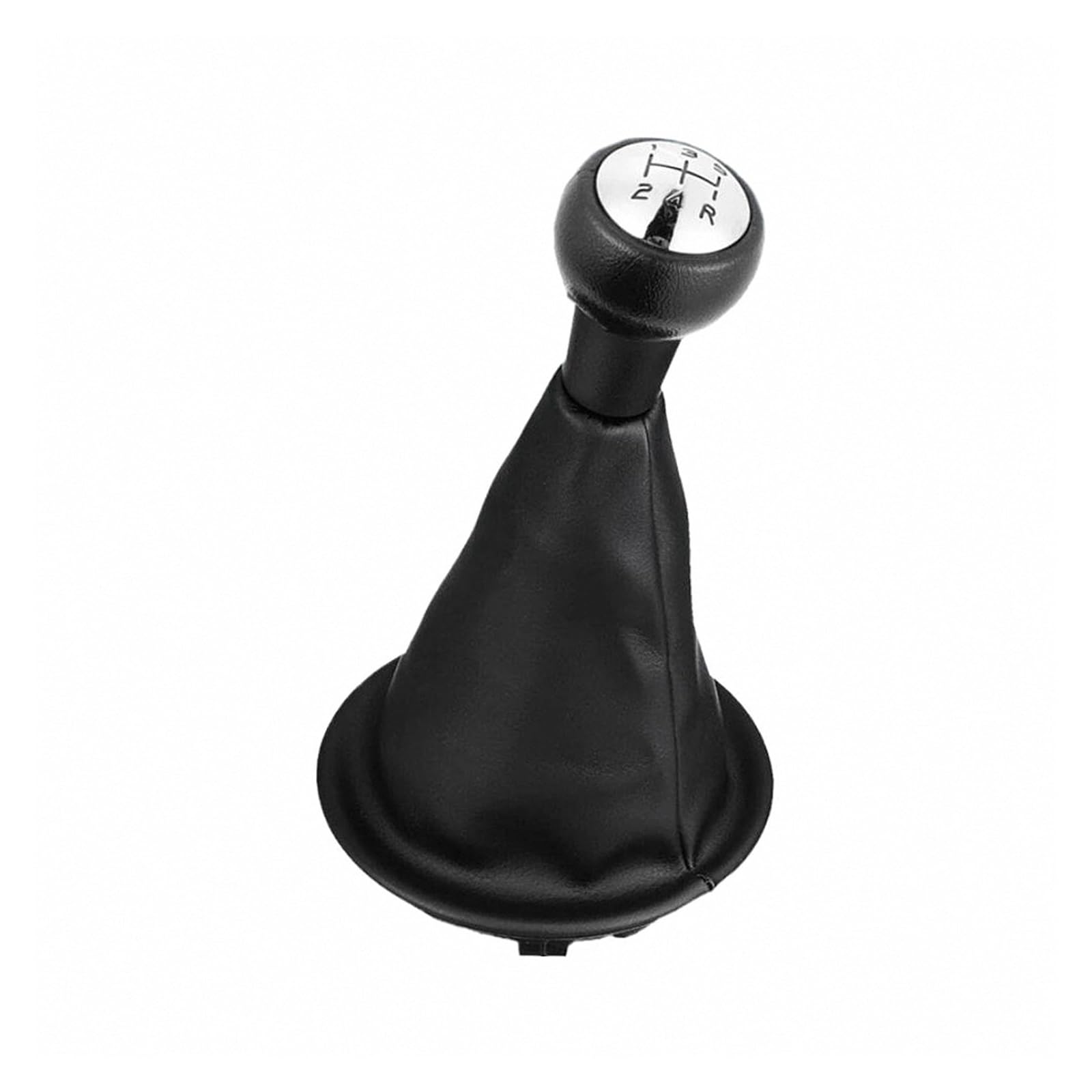 Lvgvzttgkm Black/Chrome Shift Knob For Peugeot Partner 2008-2021 Standard Fit