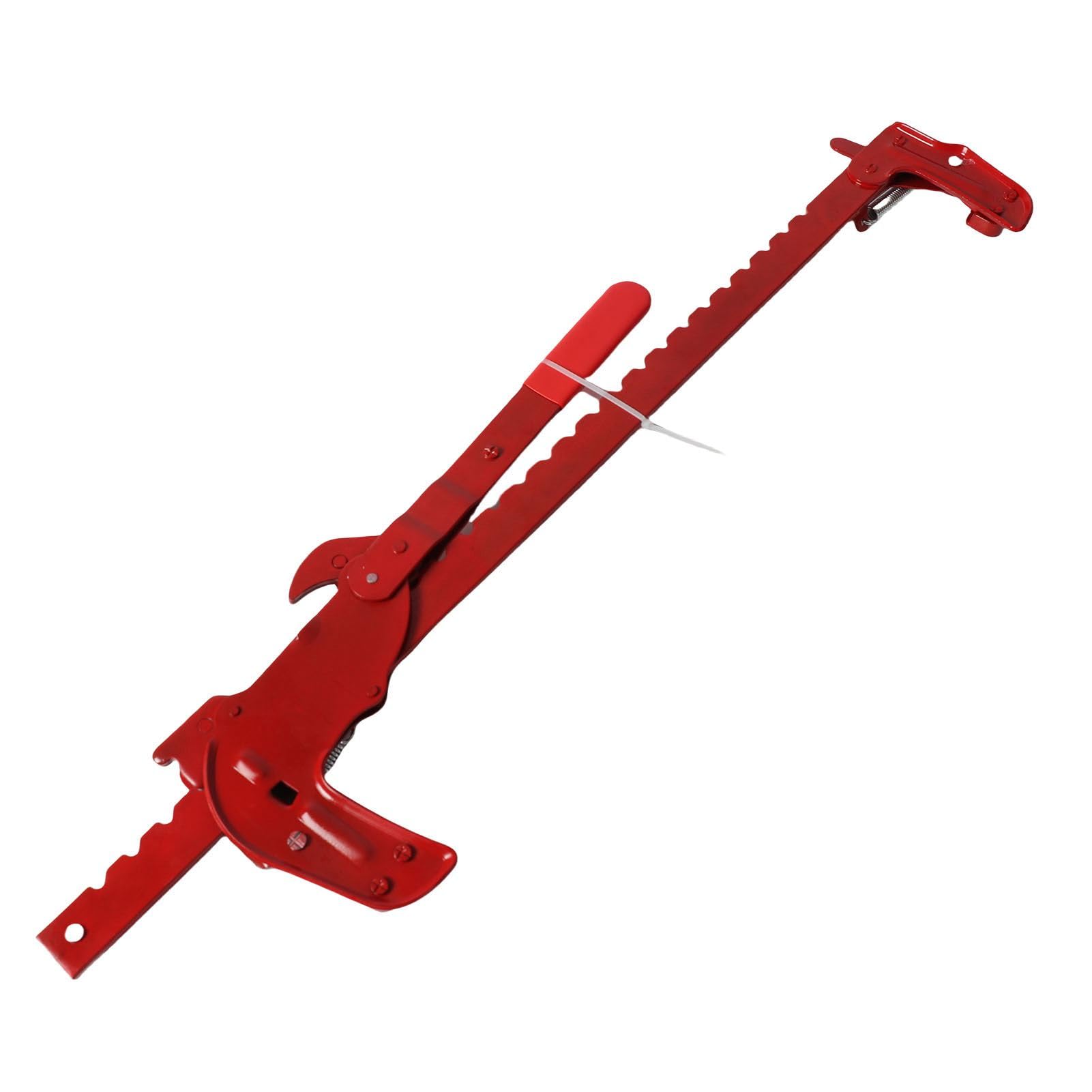 Fockety Tensor de Cercas, Tensor de Cadena de Acero Inoxidable con Trinquete, Tensor de Alambre de Púas, Herramienta Compacta de Reparación de Cercas para la Reparación de Cercas en Granjas