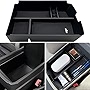 JOJOMARK for VW Atlas and Cross Sport Accessories Center Console Organizer 2018 2019 2020 2021 2022 2023 Insert ABS Armrest Box Secondary Storage