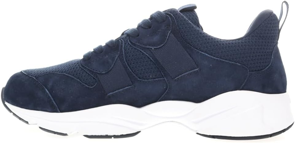 Propét Mens Stability Stratum Sneaker, Navy, 17 X-Wide US