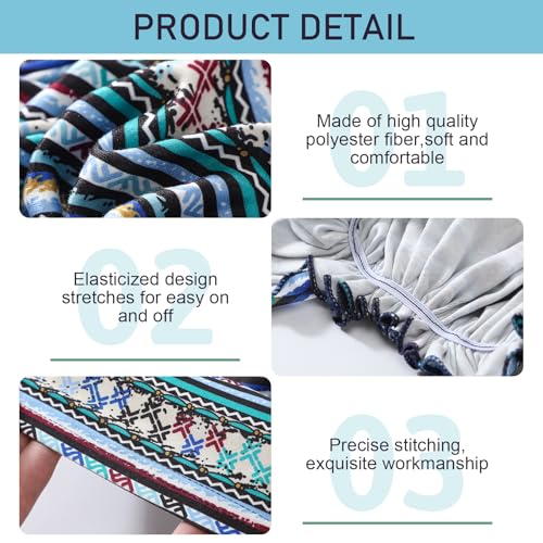 Image of Halfchet 4 Pcs Chemo Headwear for Women Pre Tied Cancer Caps Head Scarf Turbans for Women Patients Gifts