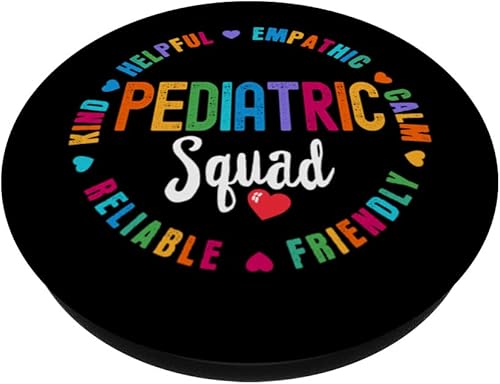 Miniatura 2 de Equipo de enfermería pediátrica PEDS Registrado Enfermería PopSockets intercambiables PopGrip