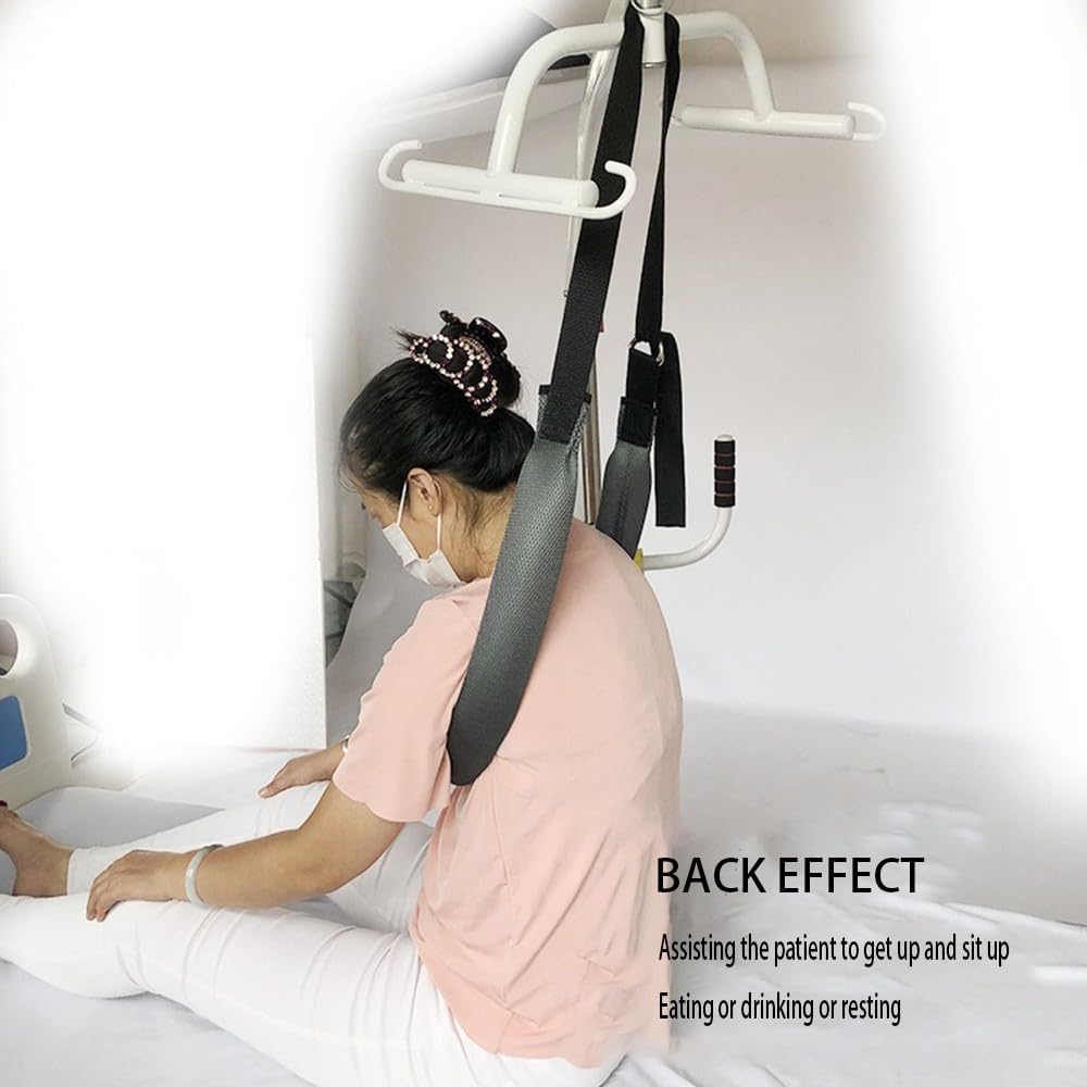 HUTRADE Élévateur De Patient De Harnais De Toilette, Élingue De Levage De Ceinture De Transfert De Patient Sangle De Transfert pour Personnes Handicapées, Personnes âgées, Gériatriques