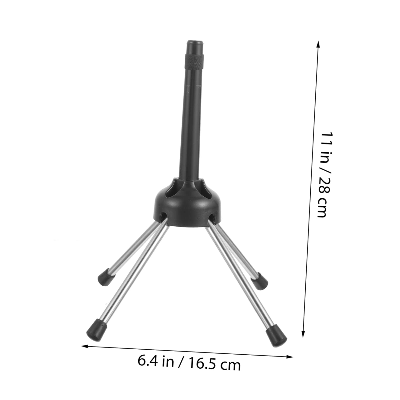 Totority Essential Flute Storage Stand Folding Oboe Stand for Flute and Clarinet Players