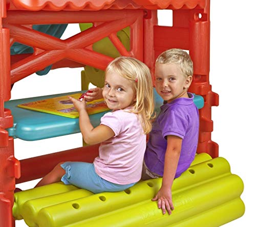 大型滑り台 FEBER WOOD HOUSE りんごの木滑り台