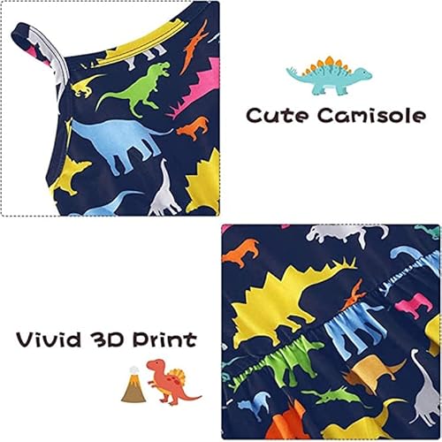 Gesaofa Baby Jumpsuit With Pockets Dinosaur Shark Harem Rompers Kids One Piece Strap Toddler Pants Cute Backless Outfits #TOP4