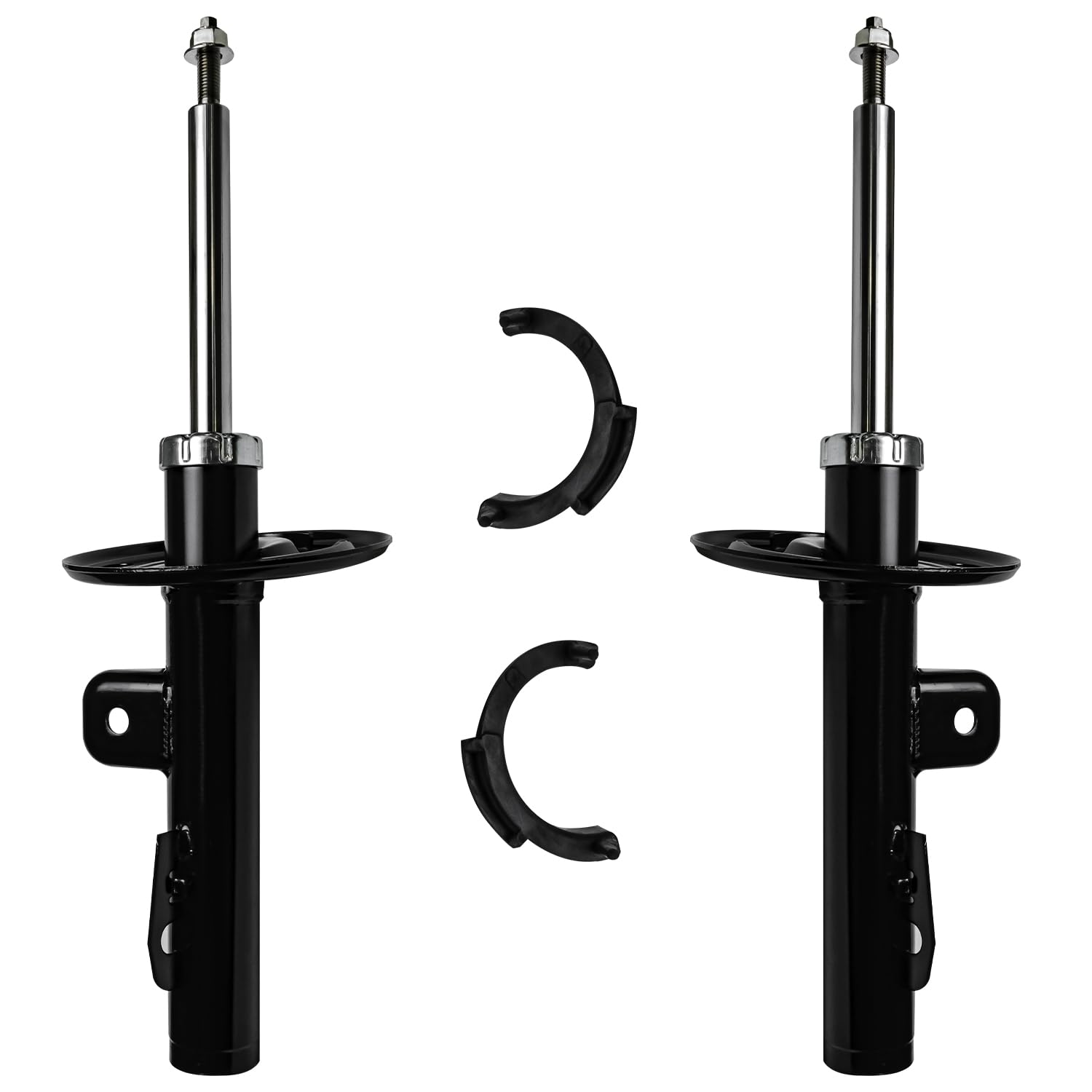 Detroit Axle - 2pc Front Shock Absorbers for 2010 2011 2012 Ford Taurus
