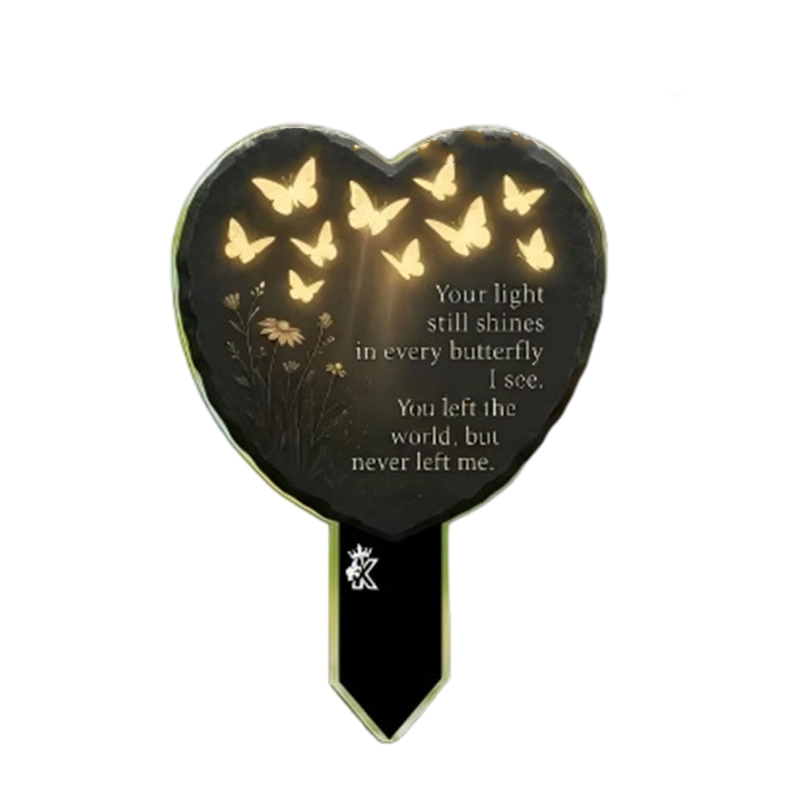 Grave Markers Garden Stake Decorations for Yard Cemetery Memorials Garden Grave Decoration